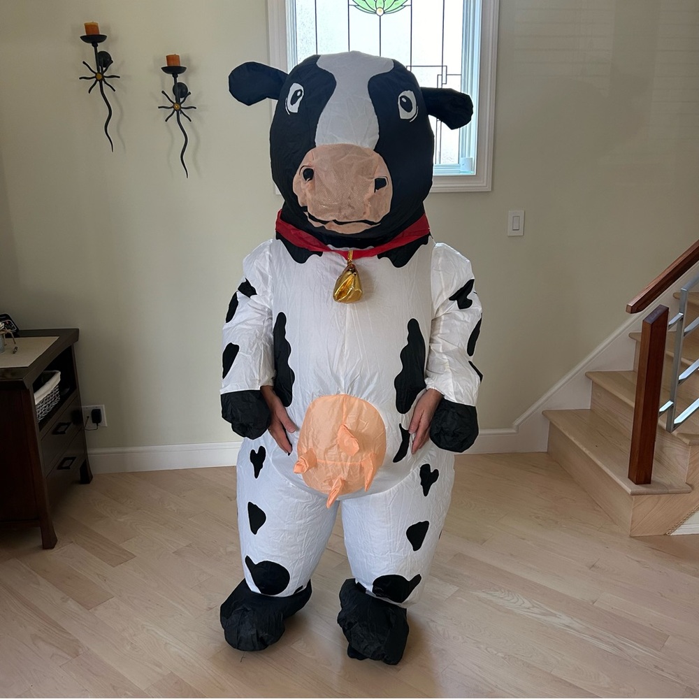 Inflatable Cow Costume